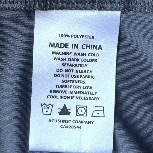 Womens FJ Footjoy 1/2 Zip Woven‎ Windbreaker Shell Performance Vest XS - Picture 9 of 9